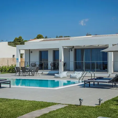 Elegant 3 Bedrooms Julieta Private Pool Sea Views Kefalonia Svoronata