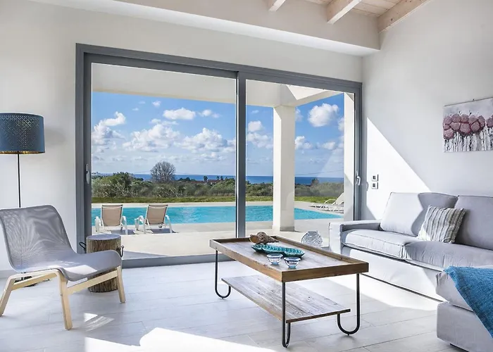 Elegant 3 Bedrooms Julieta Private Pool Sea Views Kefalonia Villa