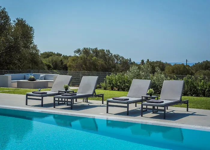 Elegant 3 Bedrooms Julieta Private Pool Sea Views Kefalonia * Svoronata