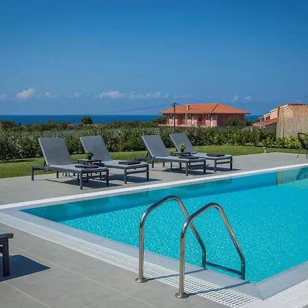 Elegant Svoronata Villa 3 Bedrooms Villa Julieta Private Pool Sea Views Kefalonia Villa *