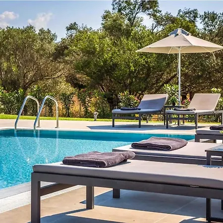 Elegant Svoronata Villa 3 Bedrooms Villa Julieta Private Pool Sea Views Kefalonia Villa Svoronata